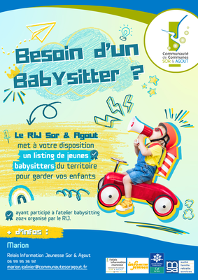 Affiche Babysitting - listing